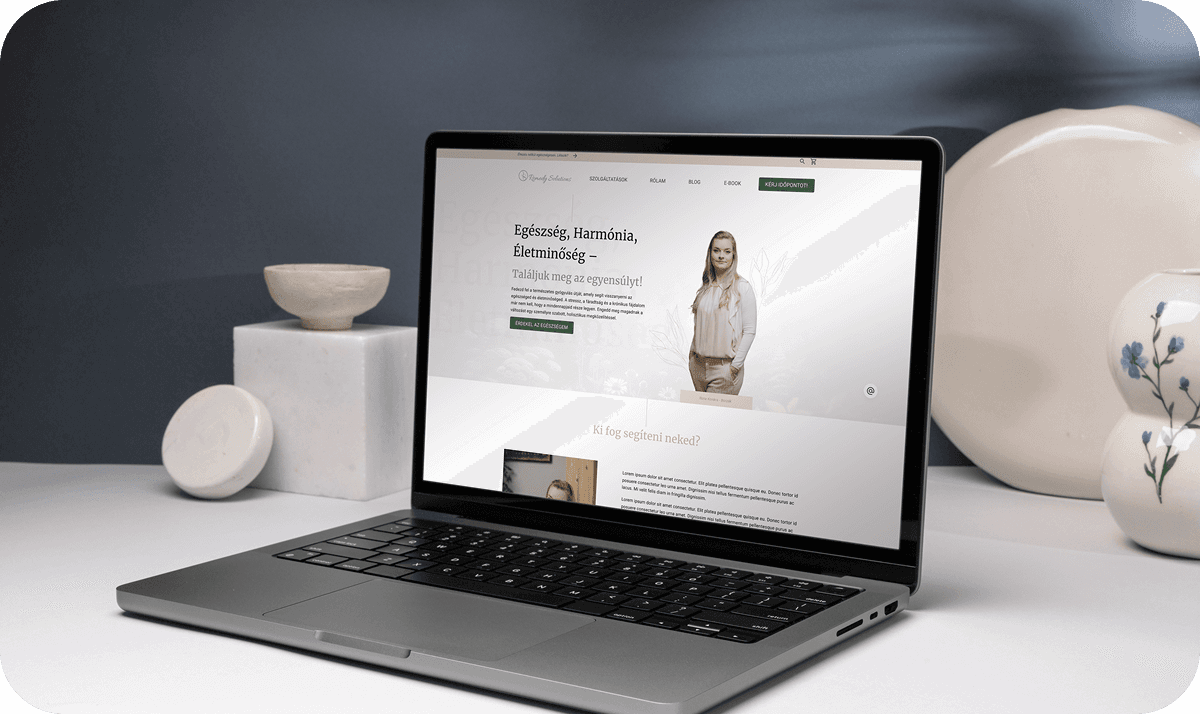 Remedy Solutions laptop mockup